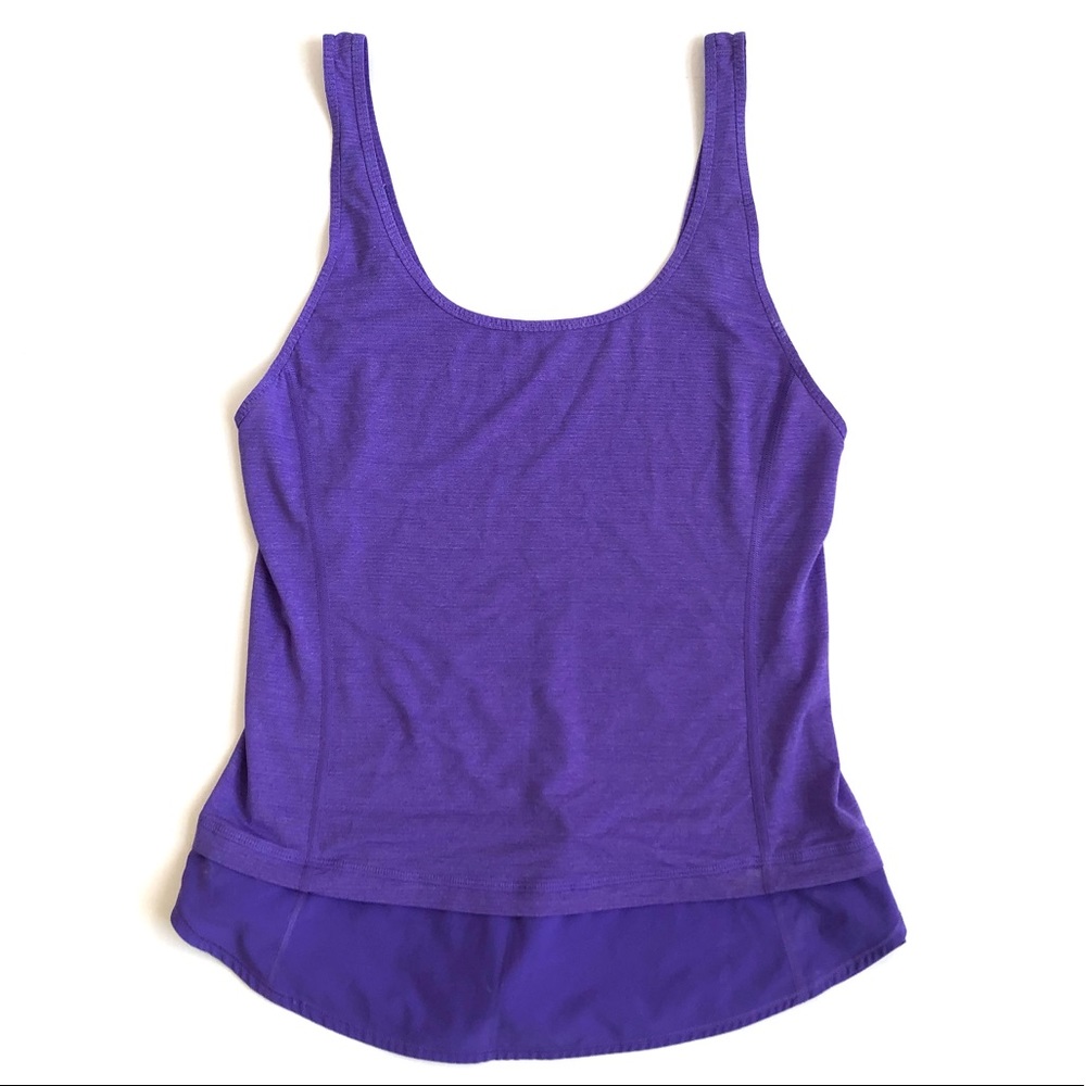 Lululemon Purple Mod Moves Singlet